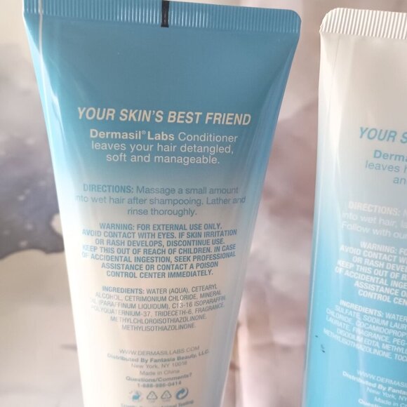 Dermasil Ultra Gentle Shampoo & Conditioner Set 6oz Each Hypoallergenic - Picture 4 of 4